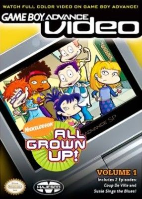 GBA Video: Rugrats: All Grown Up Volume 1 Video Game