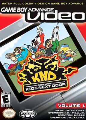 GBA Video: Codename Kids Next Door Volume 1 Video Game