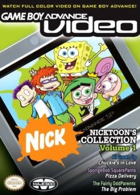 GBA Video: Nicktoons Collection Volume 1 Video Game
