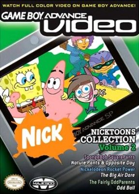 GBA Video: Nicktoons Collection Volume 2 Video Game