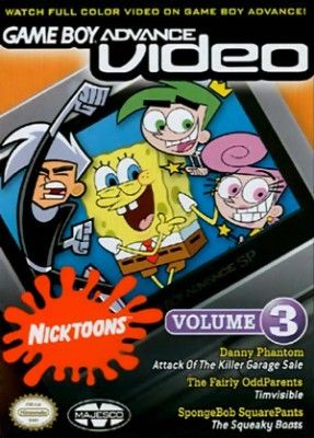 GBA Video: Nicktoons Collection Volume 3 Video Game