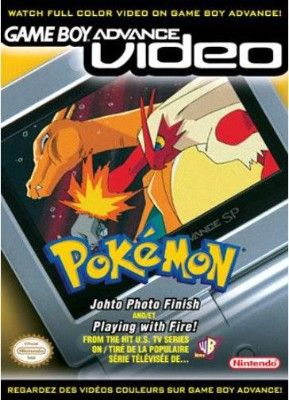 GBA Video: Pokemon: Johto Photo Finish & Playing with Fire Video Game