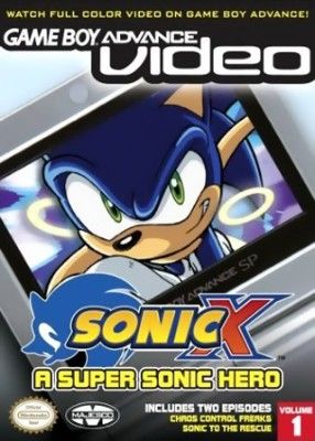 GBA Video: Sonic X Volume 1 Video Game