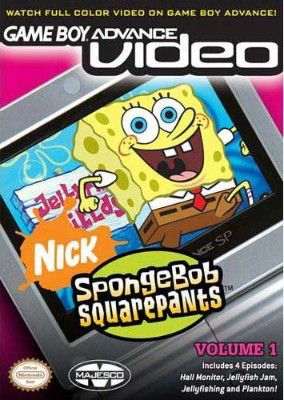 GBA Video: SpongeBob Square Pants Volume 1 Video Game