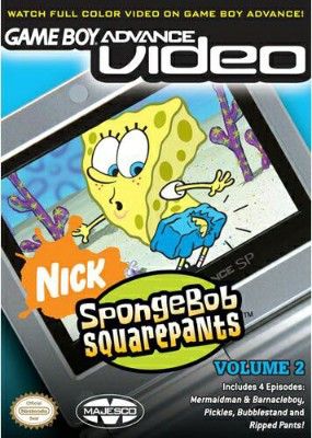 GBA Video: SpongeBob Square Pants Volume 2 Video Game