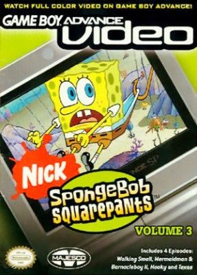 GBA Video: SpongeBob Square Pants Volume 3 Video Game