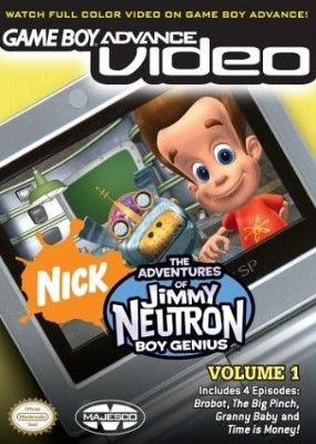 GBA Video: Jimmy Neutron Boy Genius Volume 1 Video Game