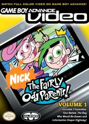 GBA Video: The Fairly Odd Parents! Volume 1 Video Game