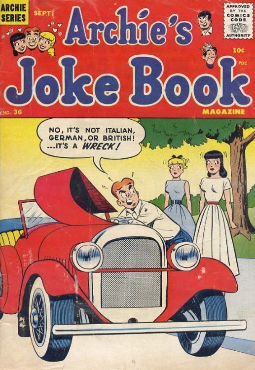Archie's Joke Book Magazine #36 Comic