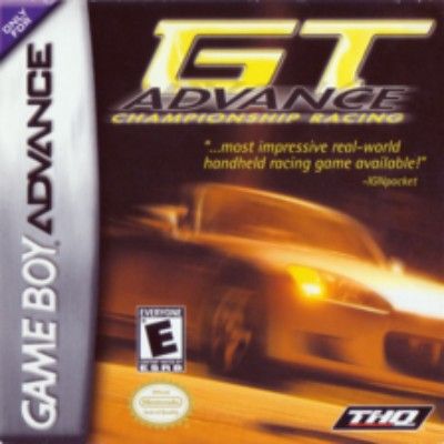 GT Advance: Championship Racing Video Game