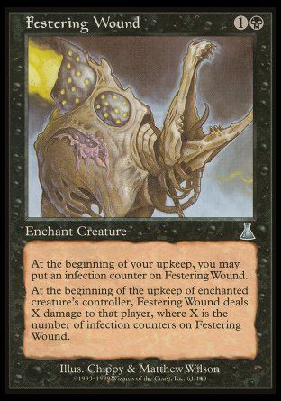 Festering Wound (Urza's Destiny) Trading Card