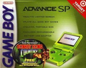 Game Boy Advance SP [Lime Green]