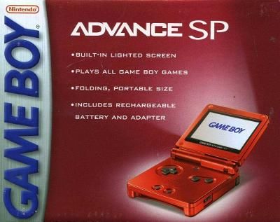 Game Boy Advance SP [Flame] Video Game