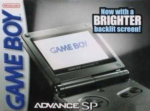 Game Boy Advance SP [Onyx]