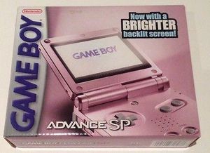 Game Boy Advance SP [Pearl Pink]