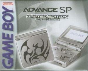 Game Boy Advance SP [Tribal]