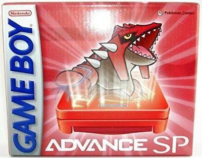Game Boy Advance SP [Pokemon Groudon] Video Game