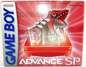 Game Boy Advance SP [Pokemon Groudon]