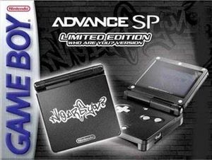 Game Boy Advance SP [Who Are You?]