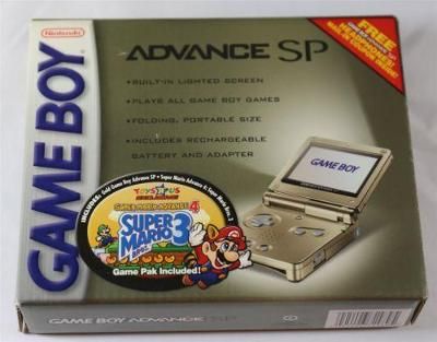 Game Boy Advance SP [Gold] Video Game