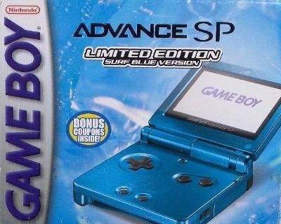 Game Boy Advance SP [Limited Edition Surf Blue Version] Video Game