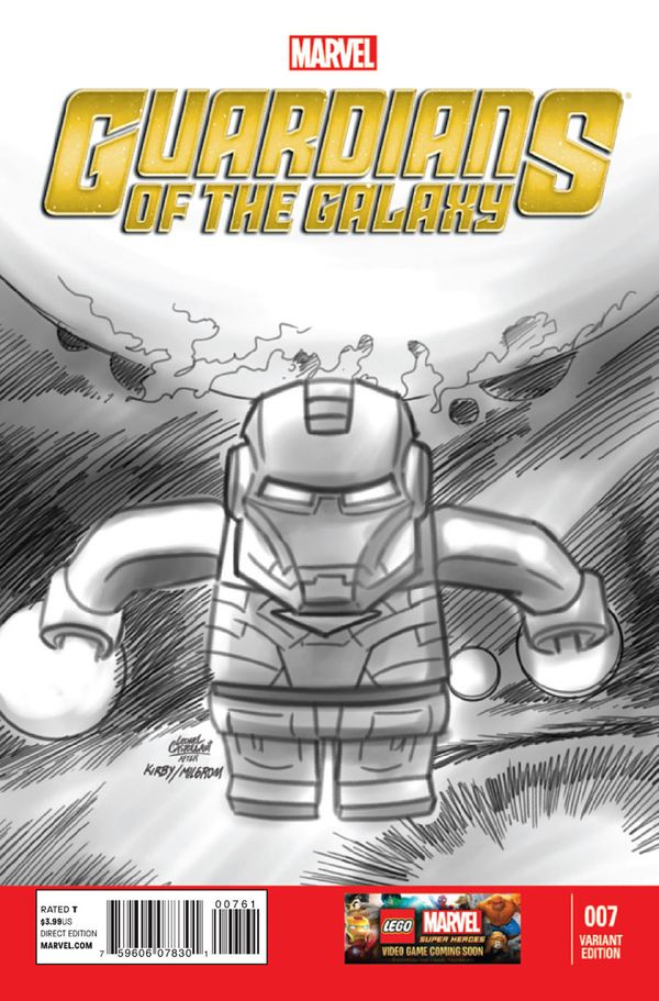 Guardians of the Galaxy #7 (Castellani Sketch Cover)
