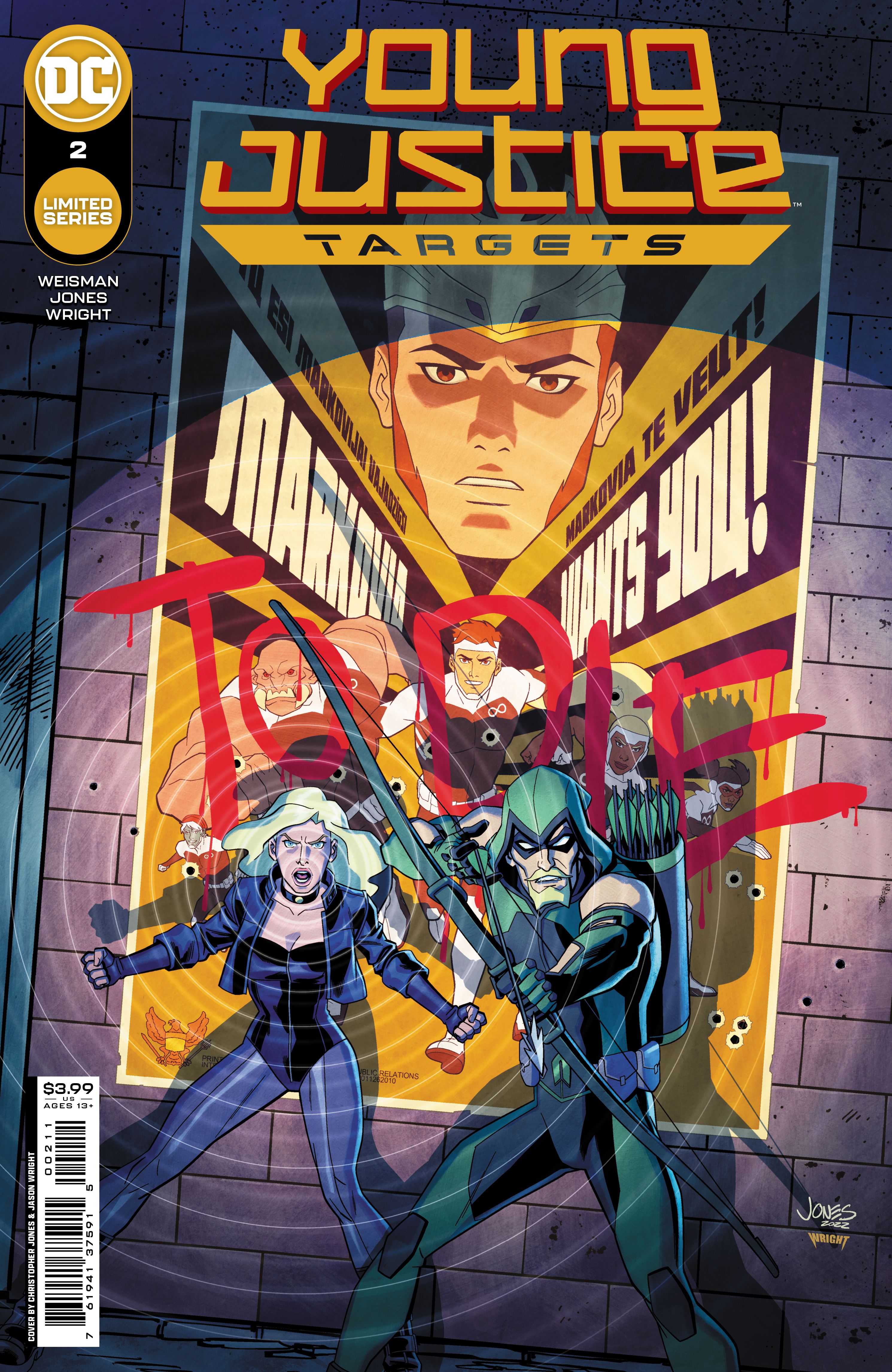 Young Justice: Targets #2 Comic