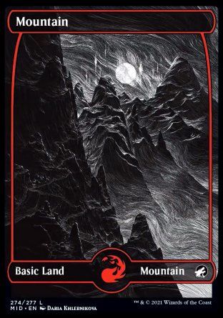 Mountain (Innistrad: Midnight Hunt) Trading Card