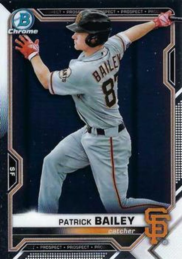 Patrick Bailey 2021 Bowman Chrome - Prospects Baseball #BCP-230