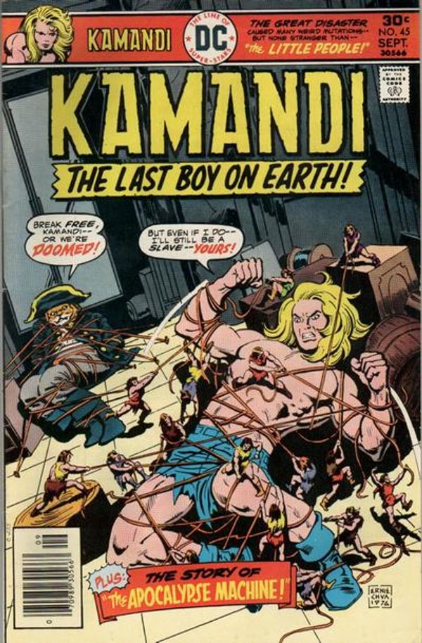 Kamandi, The Last Boy On Earth #45