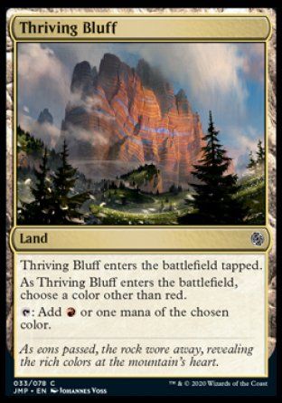 Thriving Bluff (Jumpstart) Trading Card