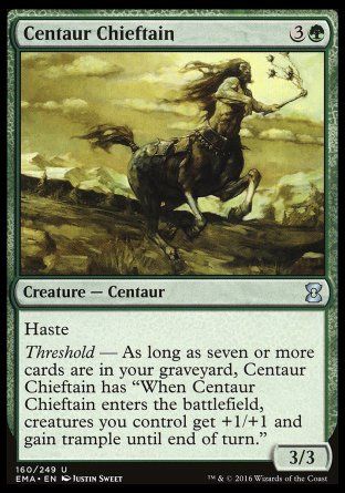 Centaur Chieftain (Eternal Masters) Trading Card