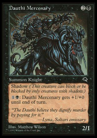 Dauthi Mercenary (Tempest) Trading Card