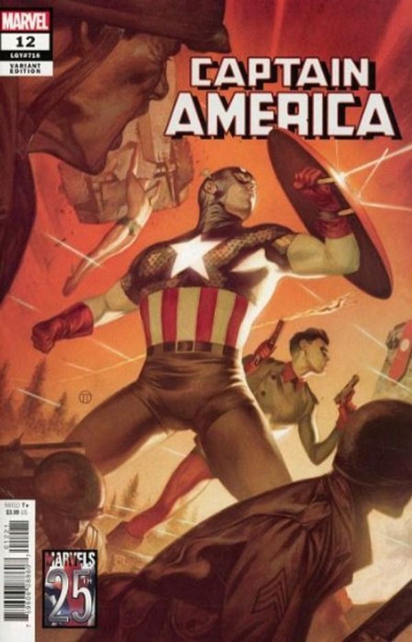 Captain America #12 (Tedesco Marvels 25th Tribute Variant)