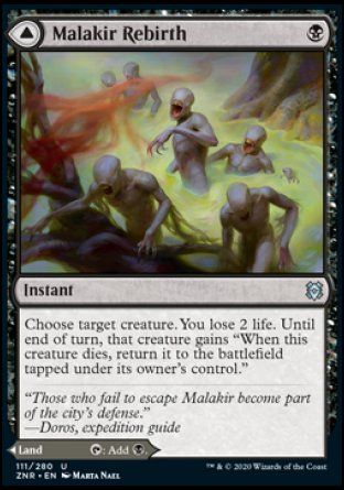 Malakir Rebirth (Zendikar Rising) Trading Card