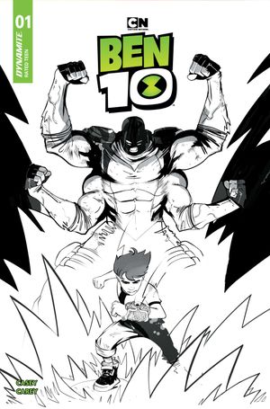 Ben 10 #1 (Cvr K Inc 1:15 Sebastian Piriz Line Art Variant)