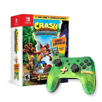 Crash Bandicoot: N. Sane Trilogy [Target Bundle] Video Game