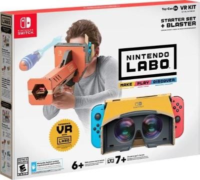Nintendo Labo: Toy-Con 04 VR Kit Starter Set + Blaster Video Game