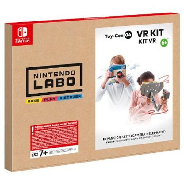 Nintendo Labo Toy Con 04 VR Kit Little Edition Camera & Elephant Switch  Japan