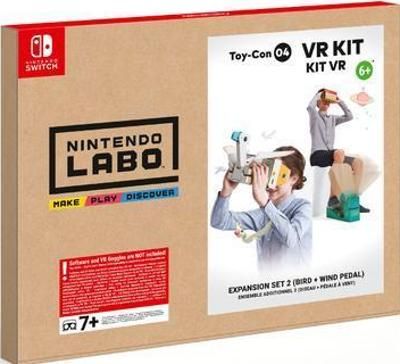 Nintendo Labo: Toy-Con 04 VR Kit Expansion Set 2 [Bird + Wind Pedal] Video Game