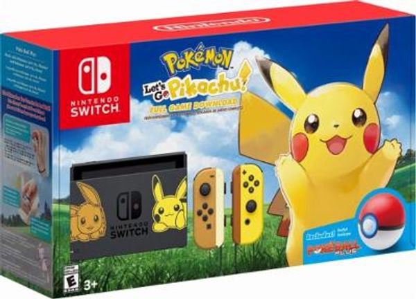 Nintendo Switch [Lets Go Pikachu Bundle]