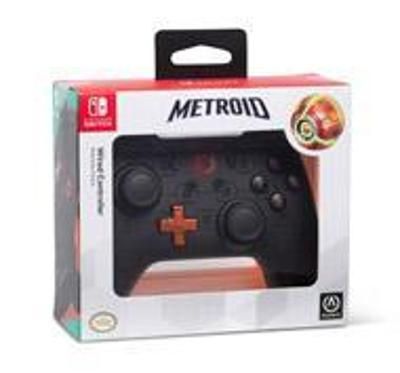 Nintendo Switch Wired Pro Controller [Metroid Samus Shadow] Video Game