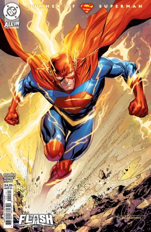Flash #21 (Cvr D Tyler Kirkham Supersmash-Up Card Stock Variant)