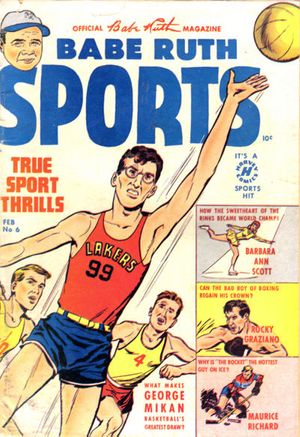 Babe Ruth Sports Comics #6
