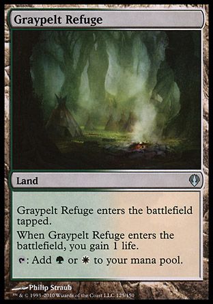 Graypelt Refuge (Archenemy - decks) Trading Card