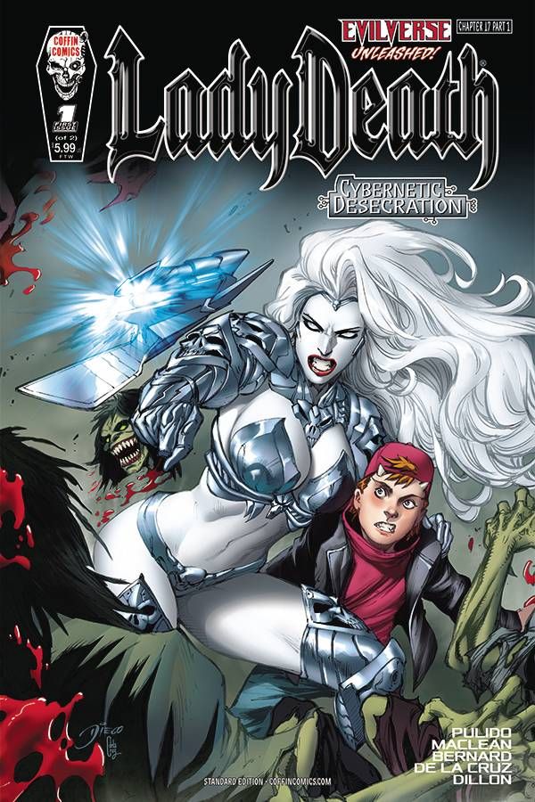 Lady Death: Cybernetic Desecration #1 Comic