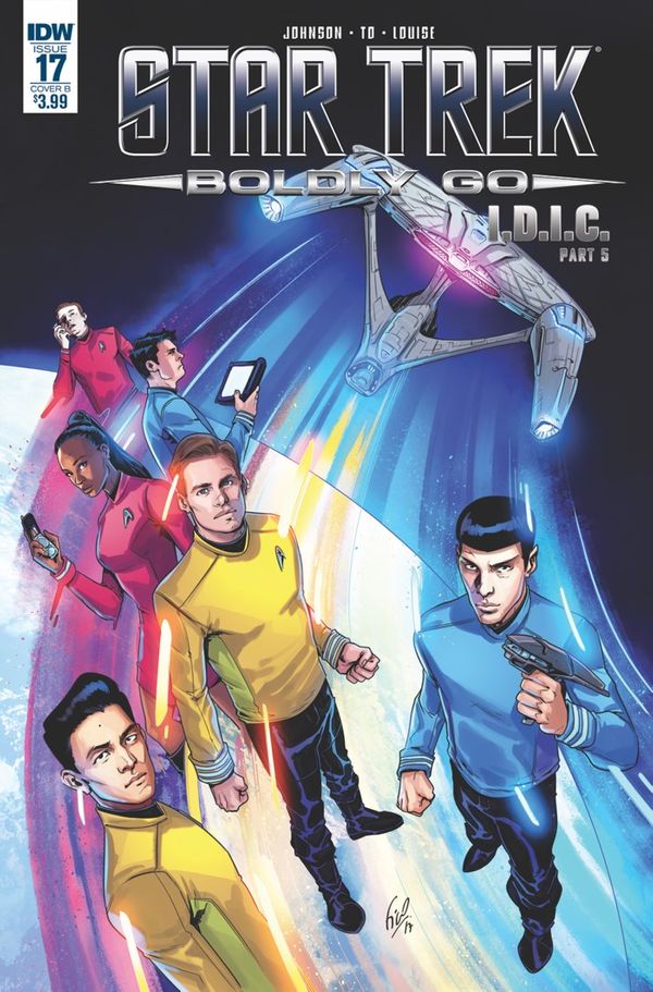 Star Trek: Boldly Go #17 (Cover B Ossio)