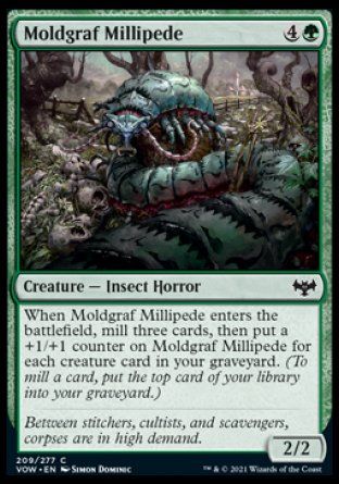 Moldgraf Millipede (Innistrad: Crimson Vow) Trading Card