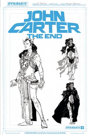 John Carter The End #1 (Cover F 10 Copy Sherman Art Board)