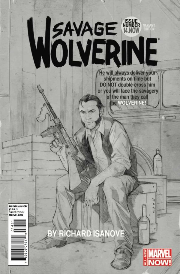 Savage Wolverine #14.1 (Noto Sketch Var)